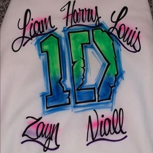 One Direction Airbrushed Sweatshirt